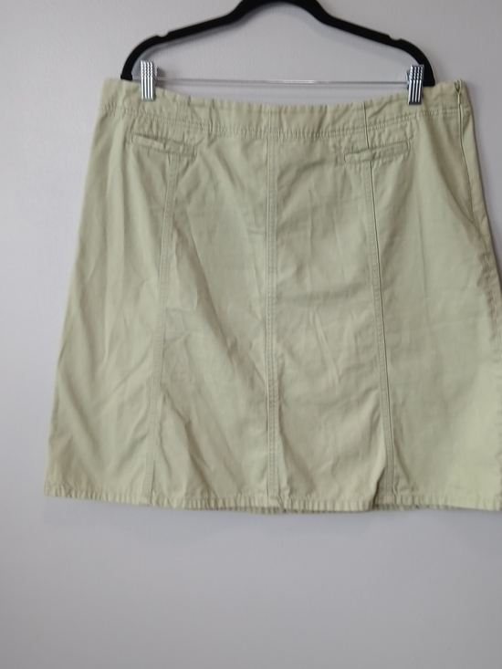 Eddie Bauer Dresses & Skirts - Eddie Bauer 100% Cotton A-line Midi Skirt Womens 18 Casual Minimalist